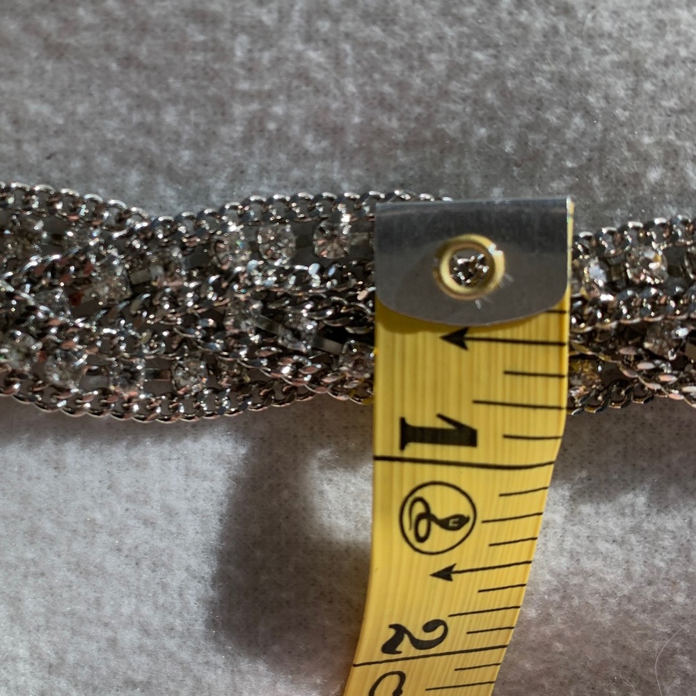 Express Rhinestone Stretch Belt - Picture 9 of 13